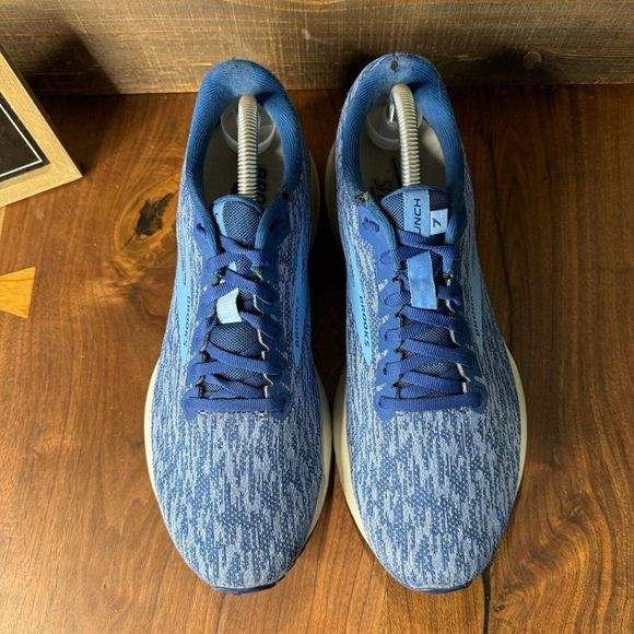 Womens Brooks Launch 7 Blue Athletic Running Sneakers Shoes Size 10.5 B GUC - Picture 3 of 8